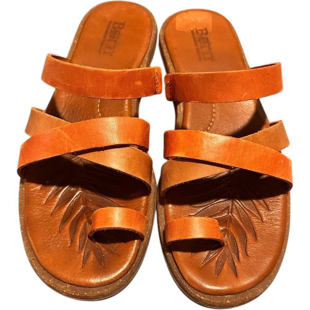 Born Cetina Summer Casual Jerusalem Jesus Style Sandals Womens Sz US 9 Brown